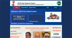 Desktop Screenshot of imapsne.org